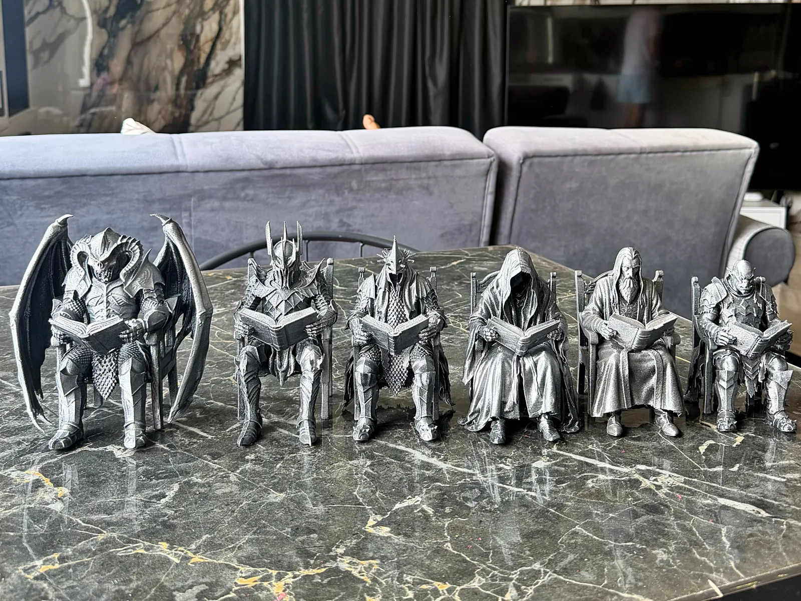 The Lord of the Books – Dark Side Reading Figures
