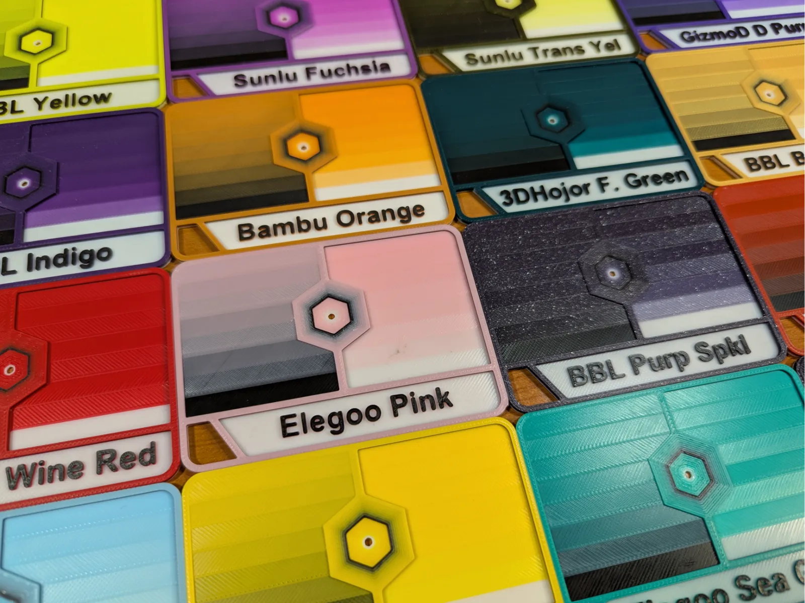 ChromaLink CaliCard for HueForge