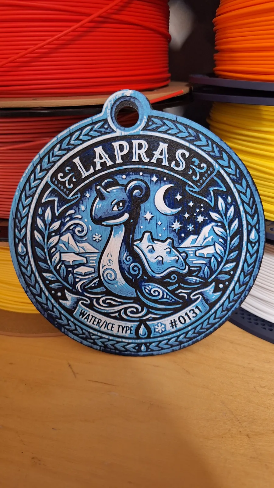 Pokemon - Lapras Medallion - 4 Colour