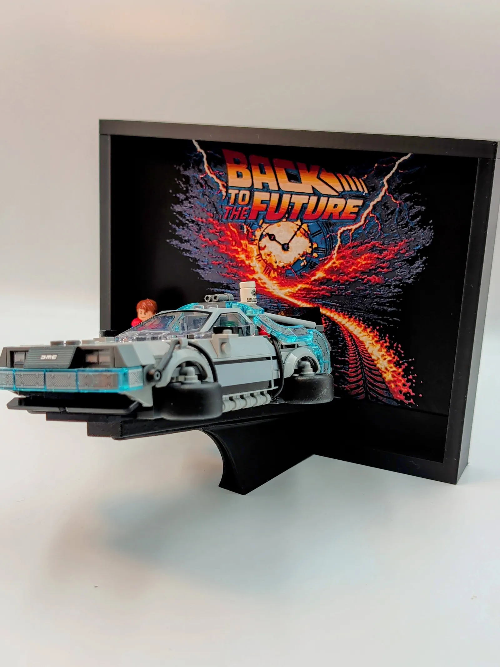 LEGOs Speed Champions - Back to the Future Display