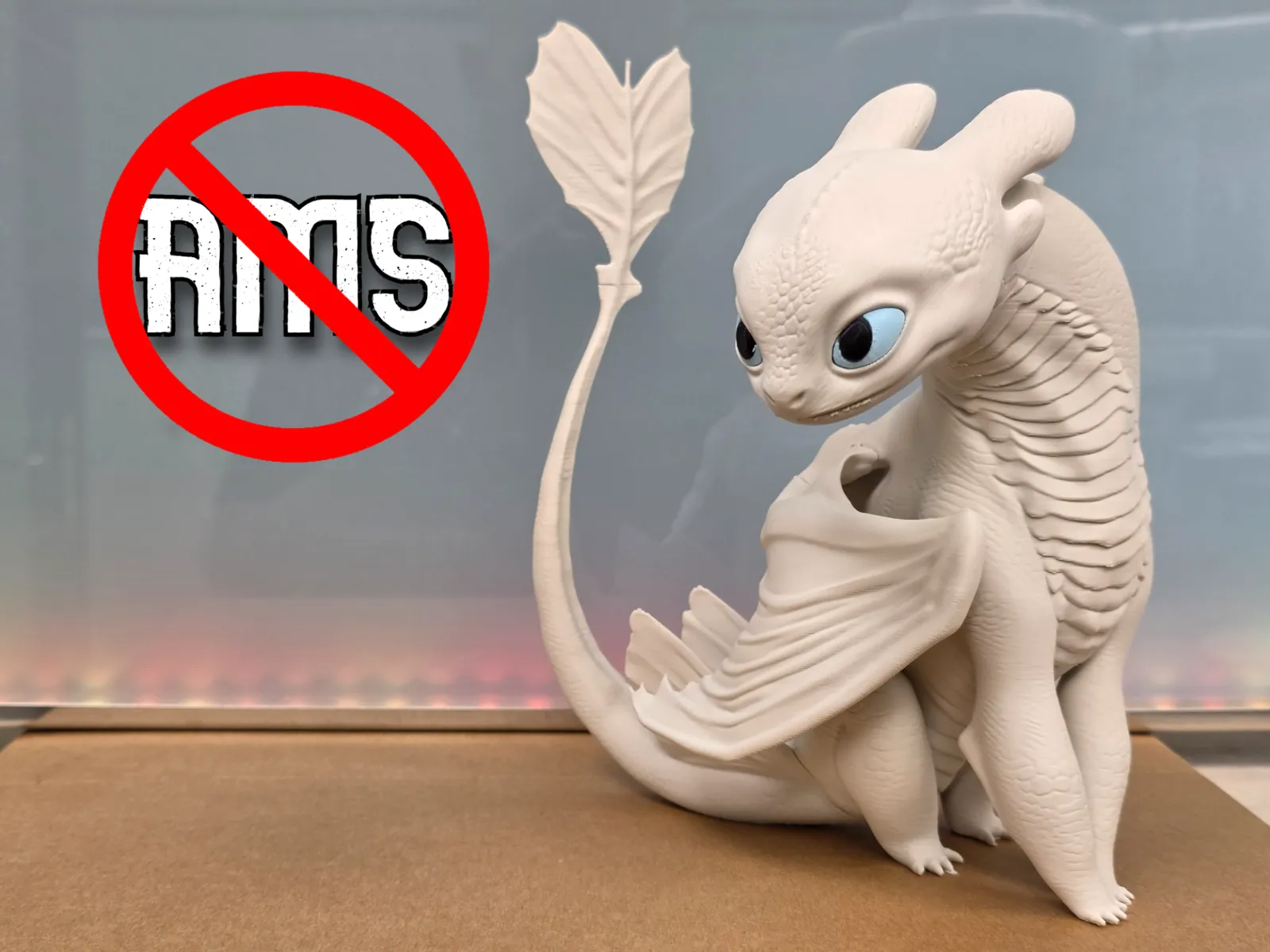 Light Fury High Detail Model / NO AMS