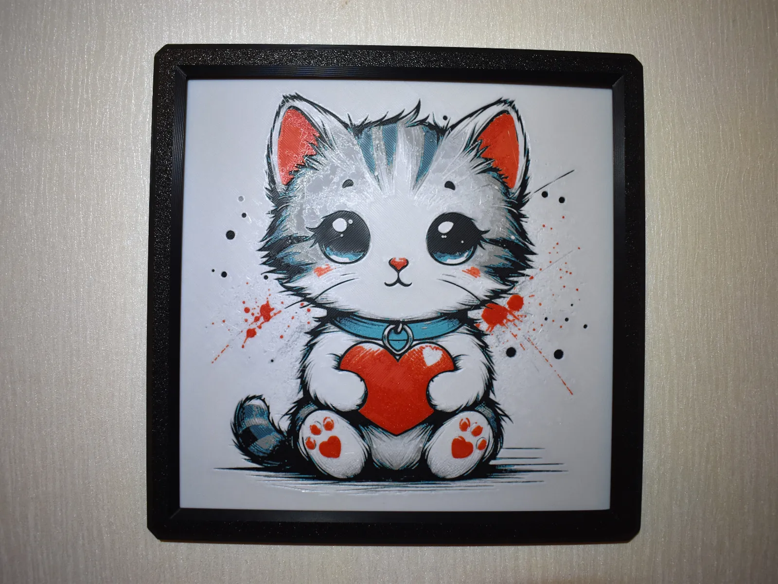 Cute Kitten Hueforge