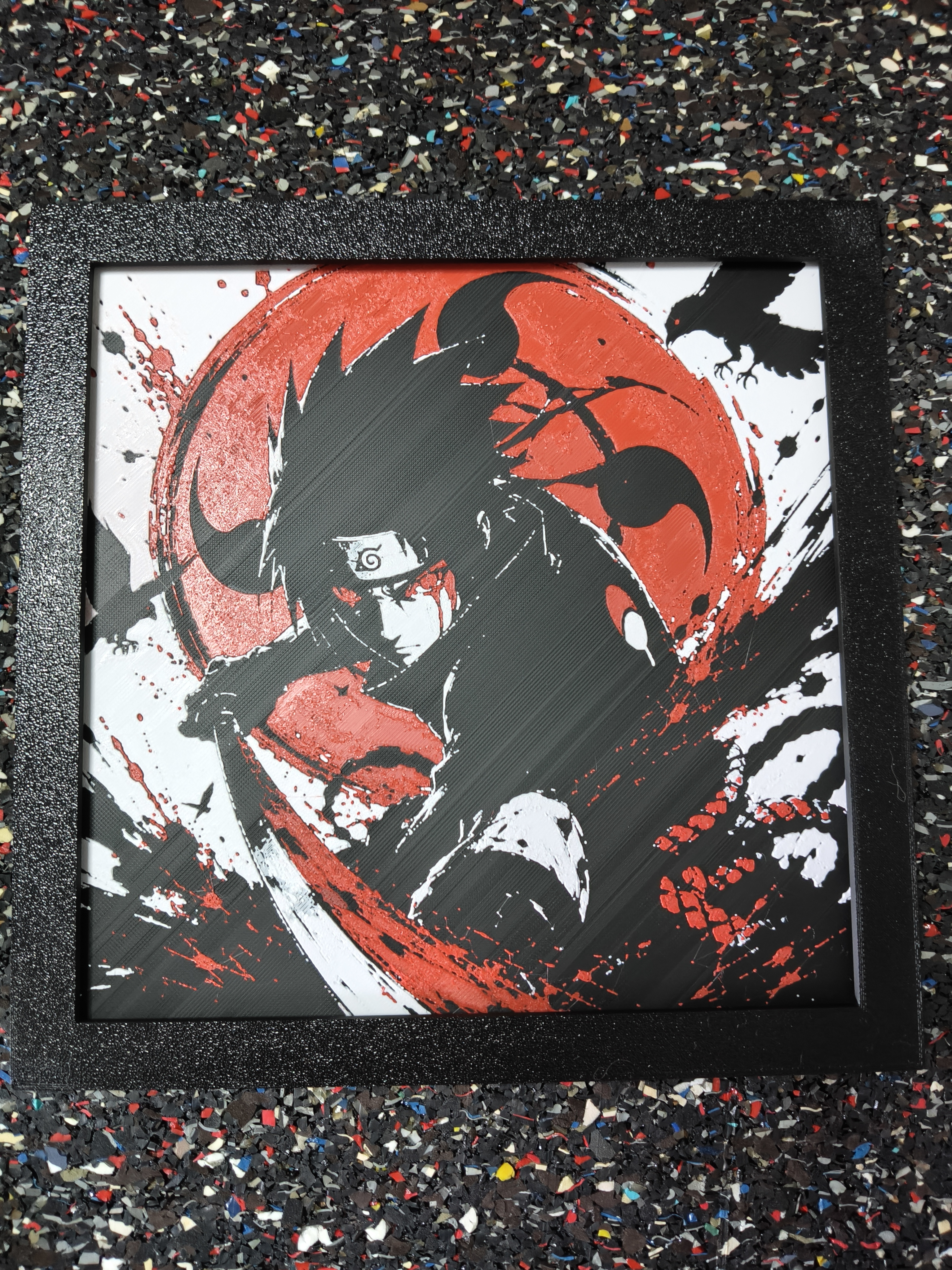 Sasuke Ninja ColorPop Wall Art