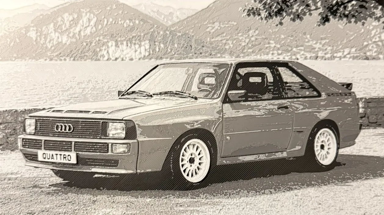 Hueforge - Audi sport quattro