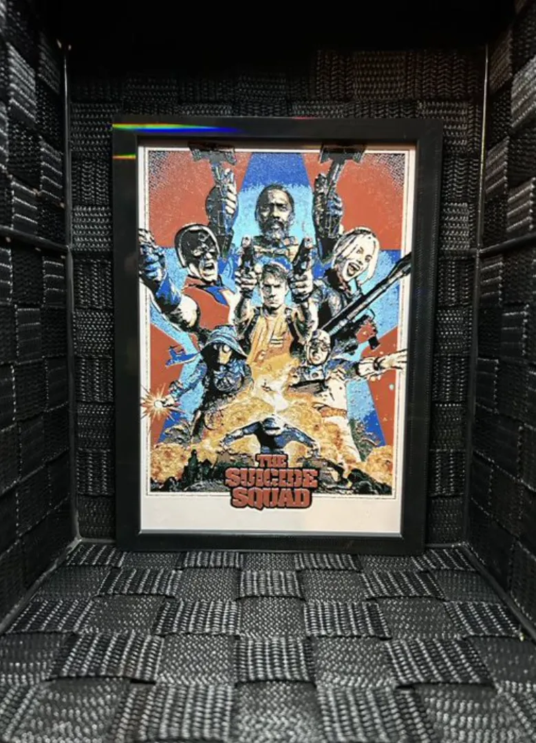 Hueforge Movie Poster - Suicide Squad -