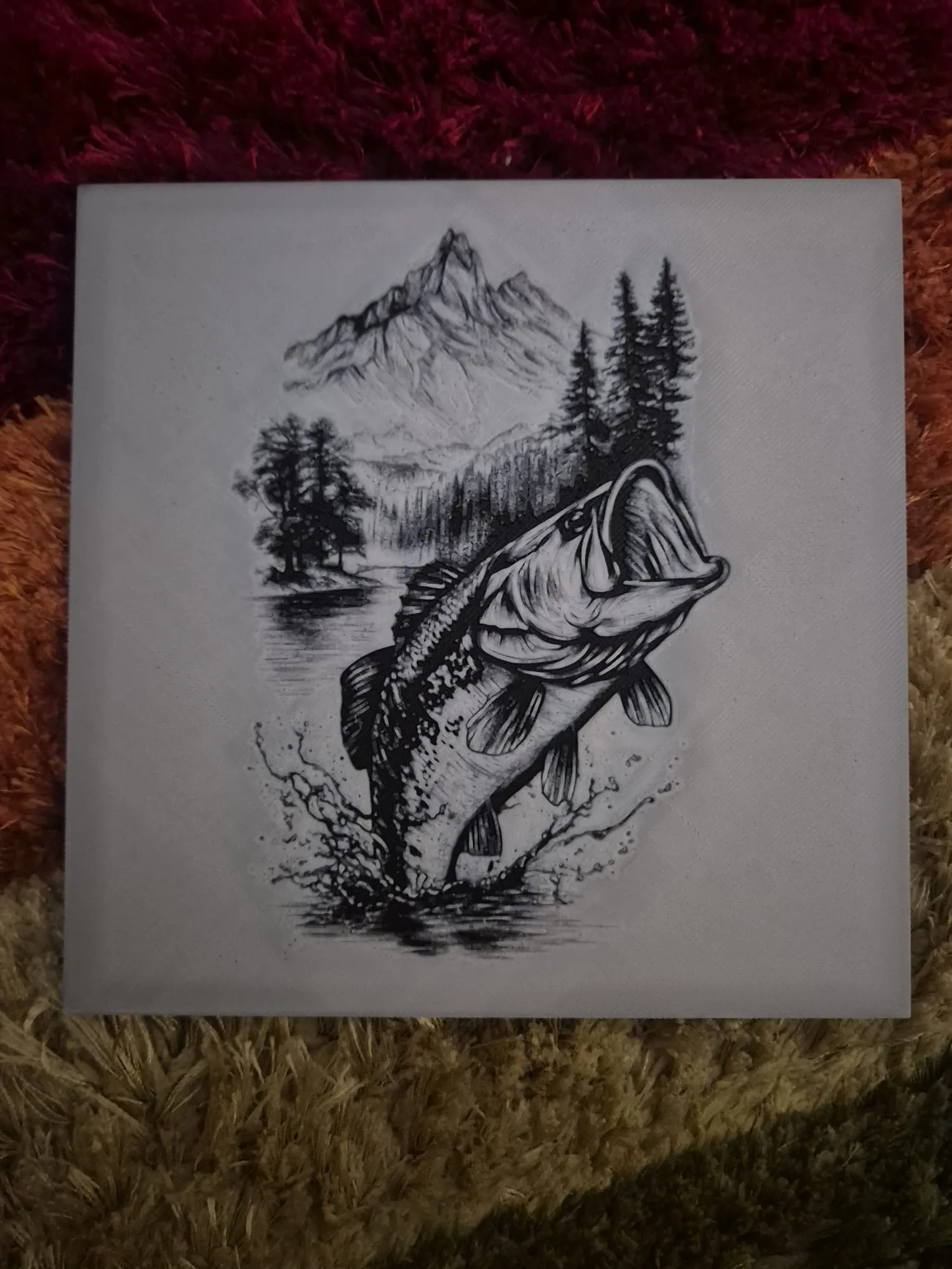 jumping fish hueforge