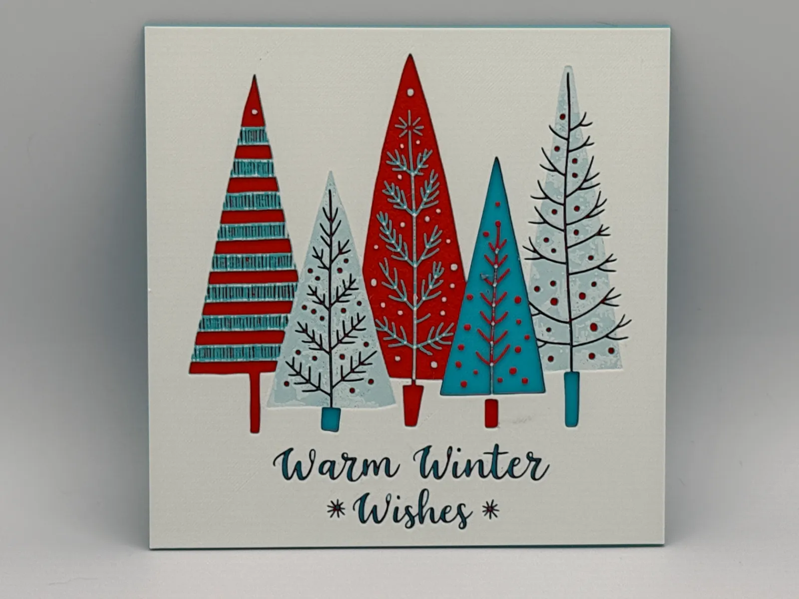 Warm Winter Wishes Hueforge