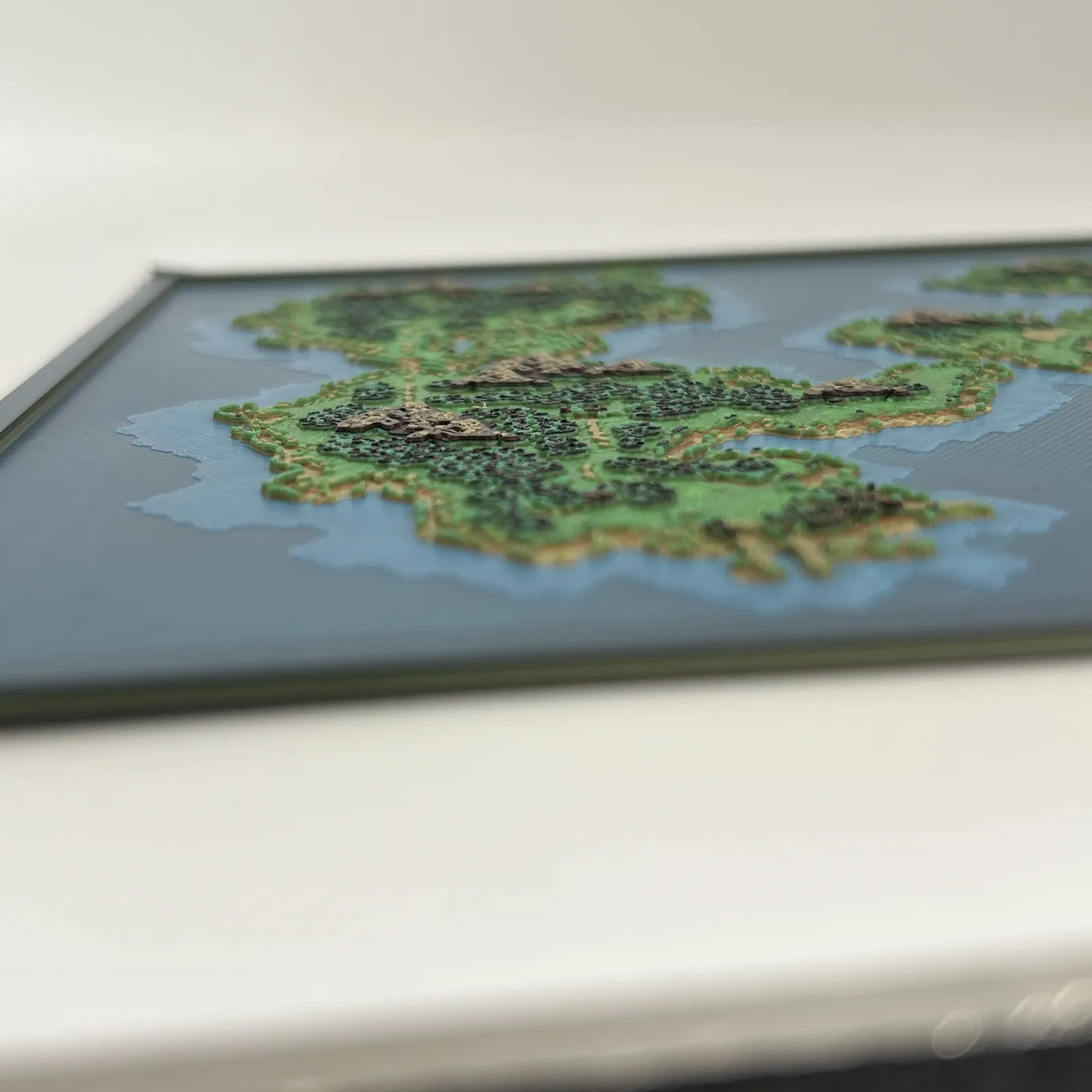 ChronoTrigger Present Day Map HueForge