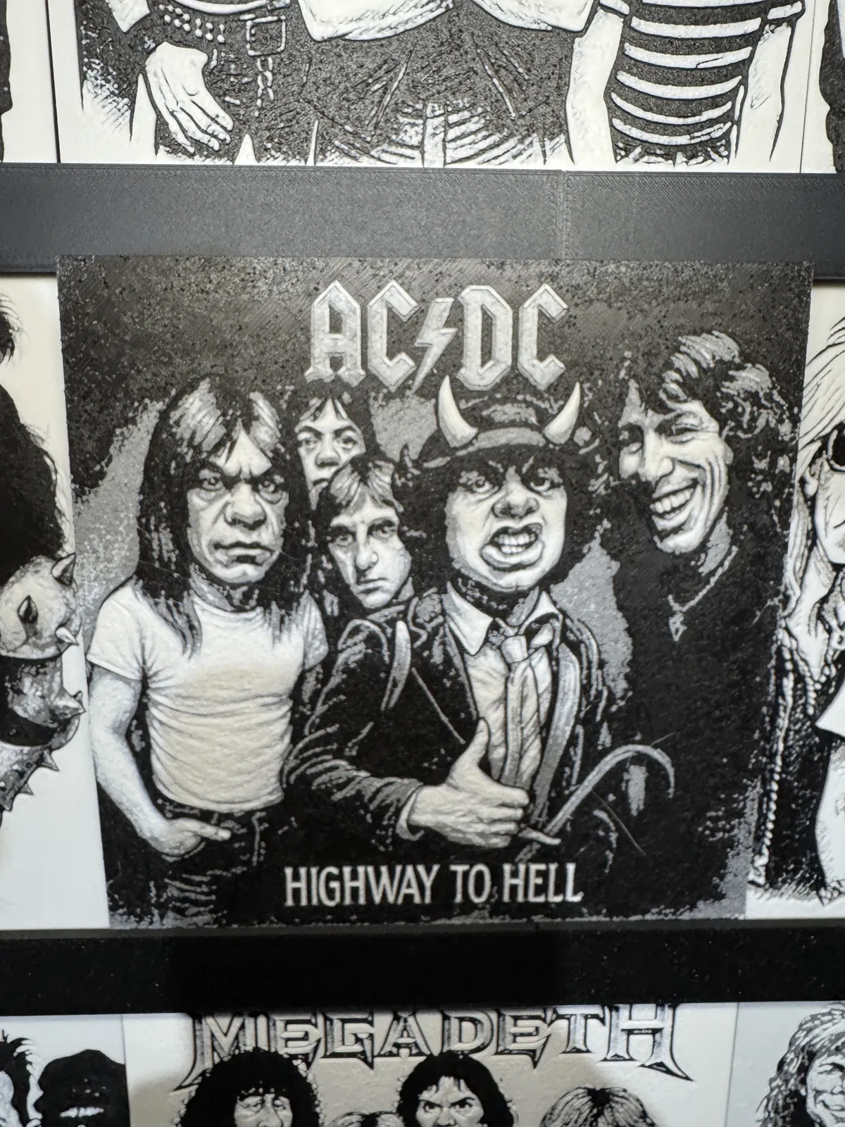 Hue Forge Karikatur AC/DC - Highway to Hell