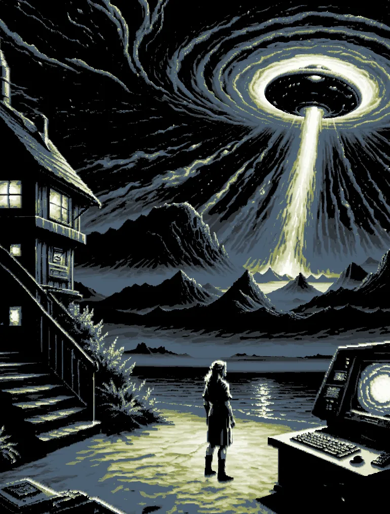 Art | First Contact | Hueforge | 2D