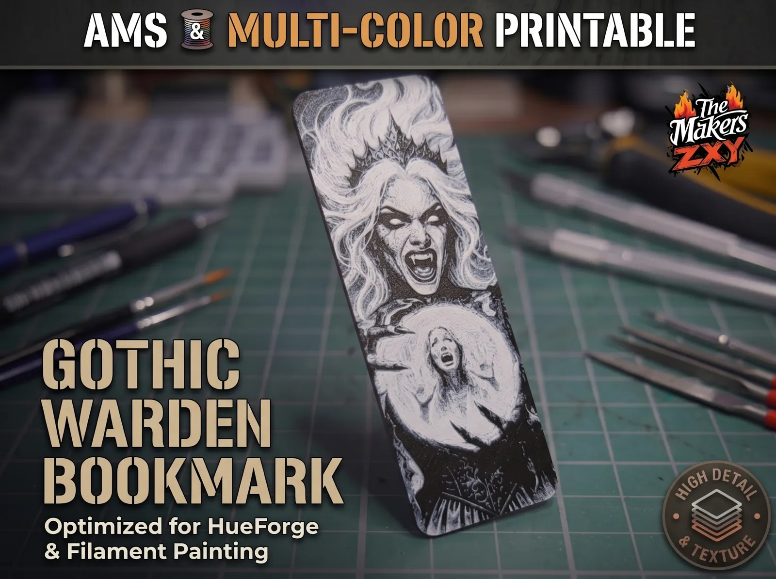 Gothic Warden Bookmark