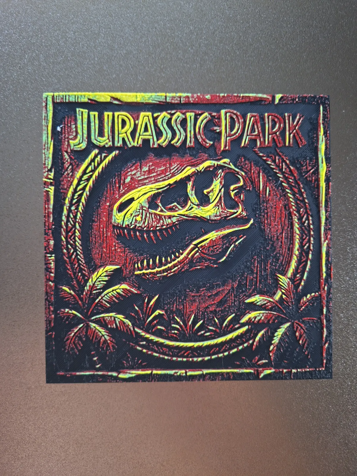 Jurassic Park Emblem - Hueforge