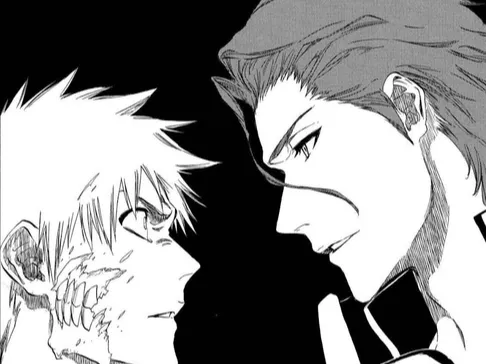Bleach Aizen vs Ichigo 2D Wall Art