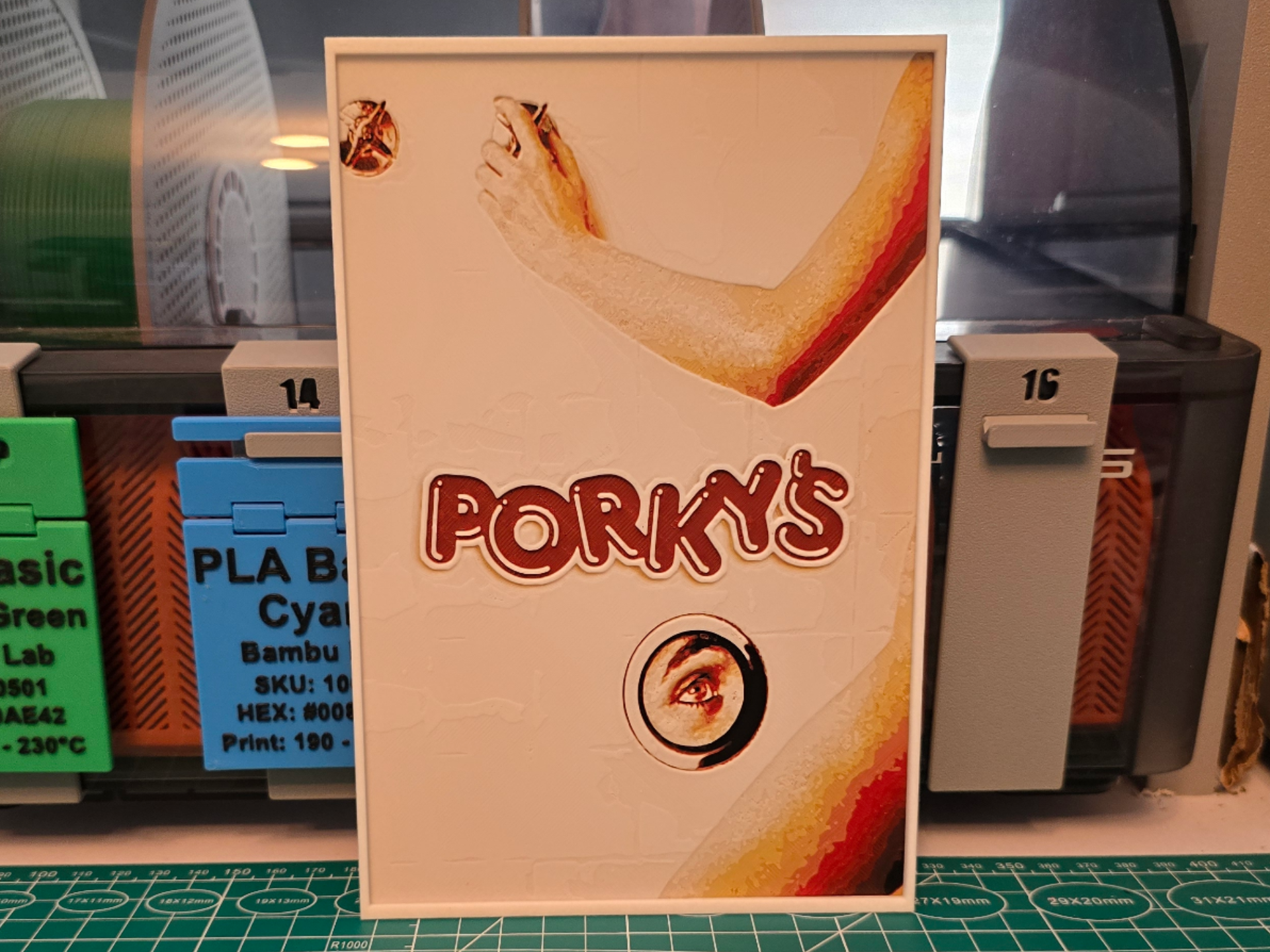 Porky's Movie Poster - Hueforge Art