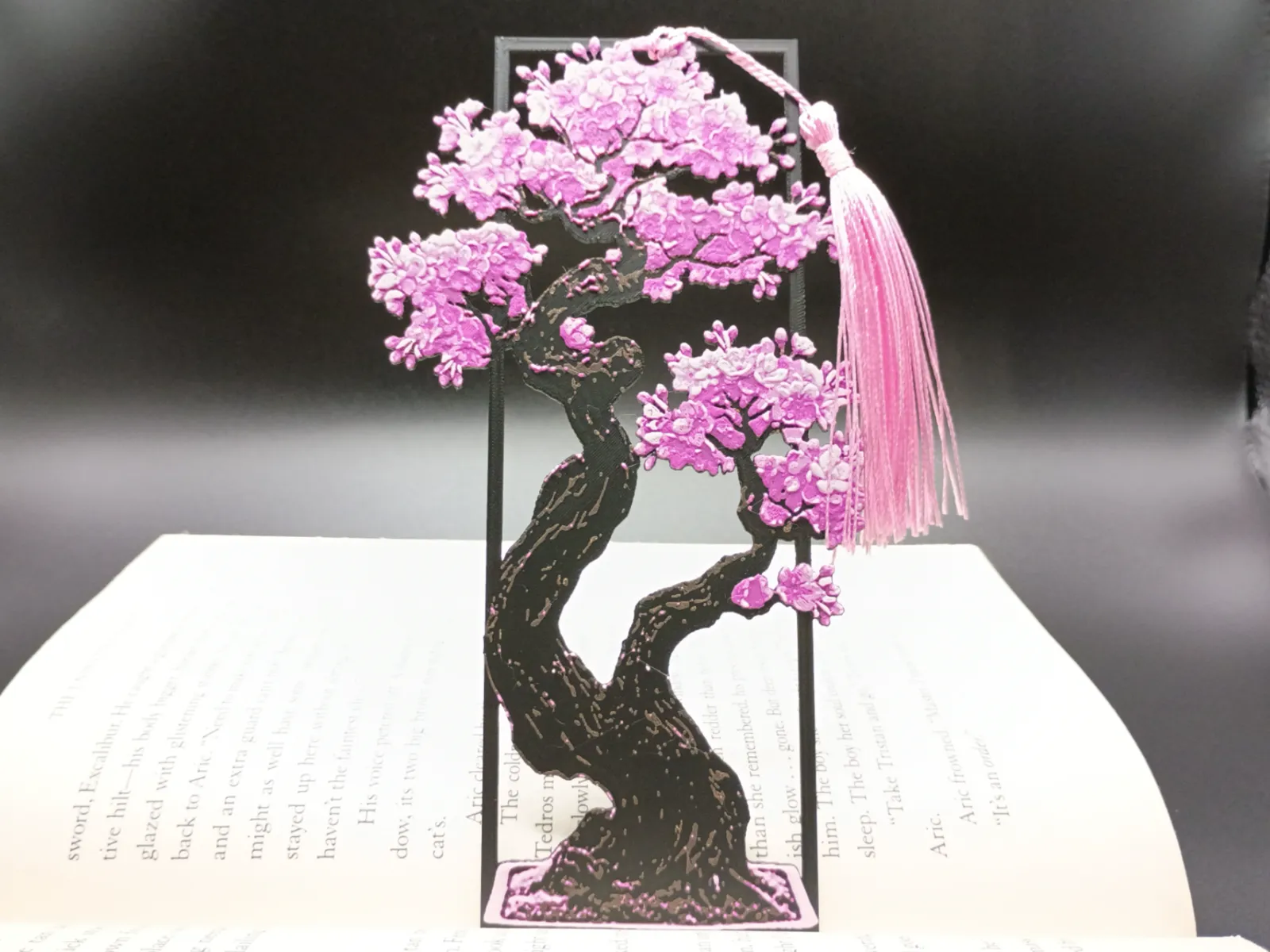 Sakura Bookmark Framed