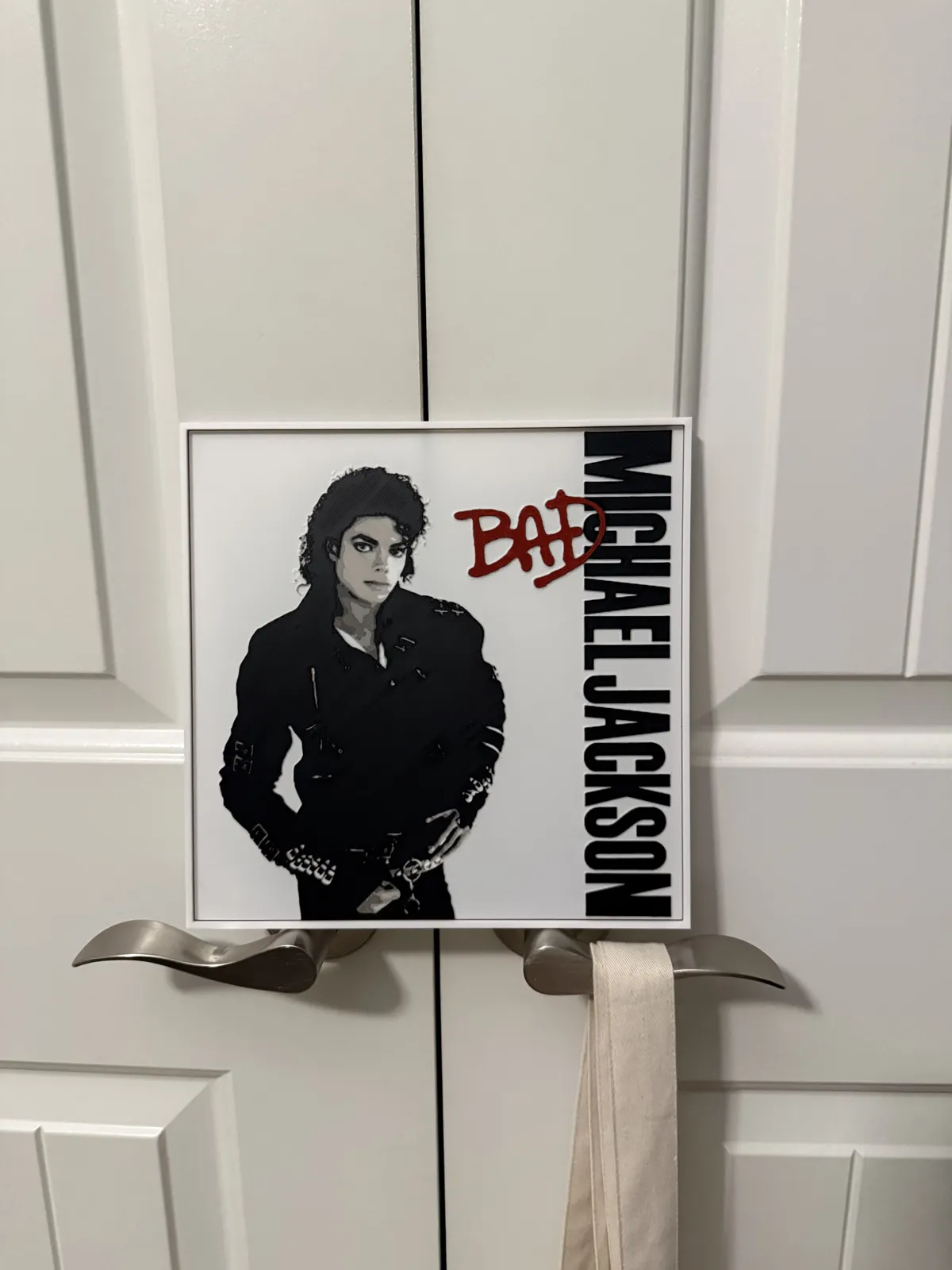 Michael Jackson Bad Album Cover Hueforge