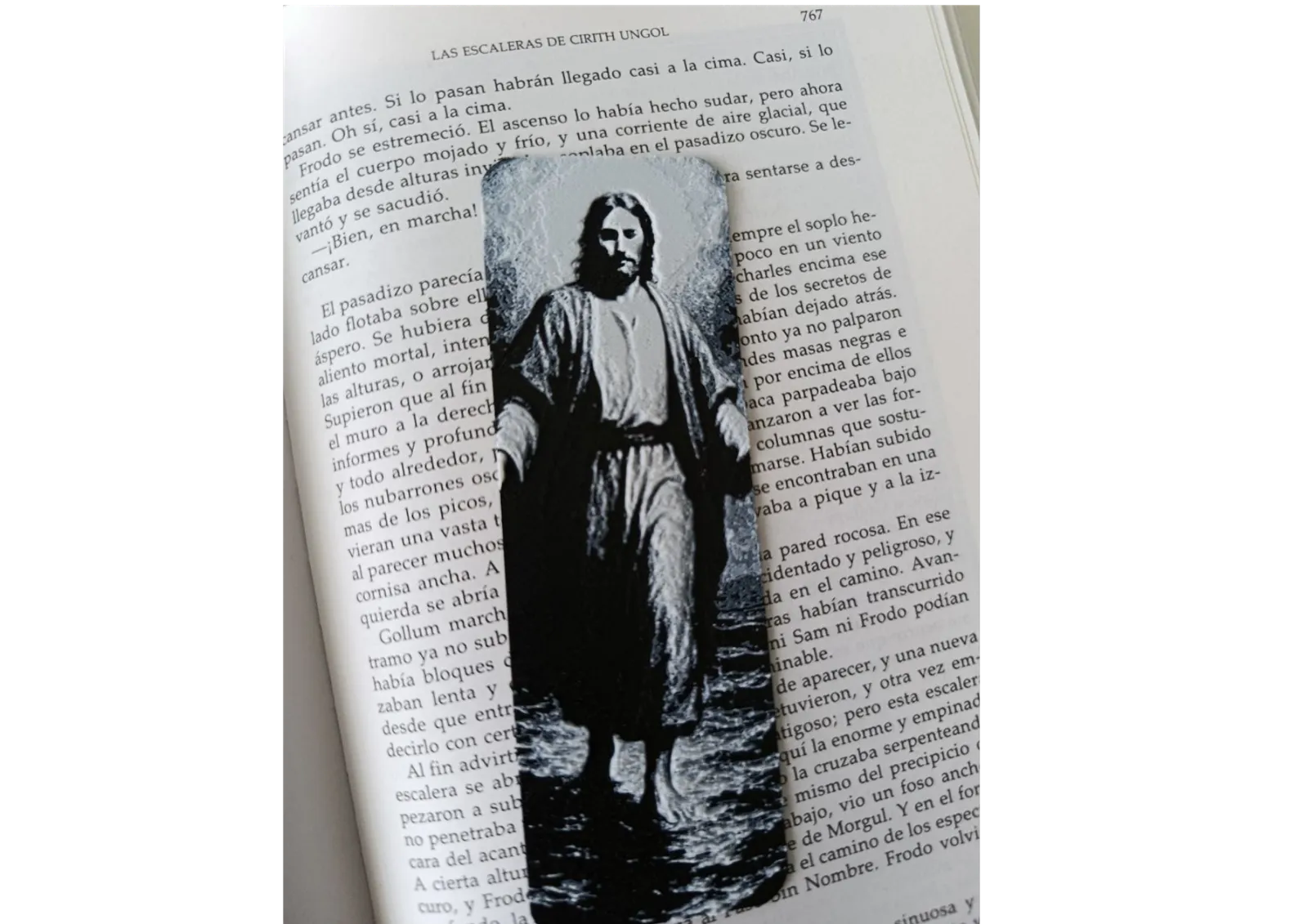 Artistic Spiritual Portrait Bookmark