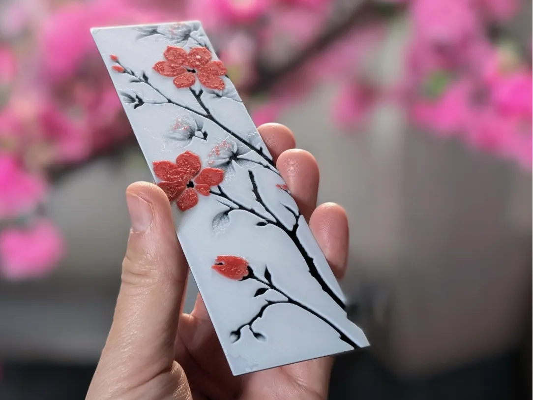 Cherry Blossom Bookmark Series - Single Flowers