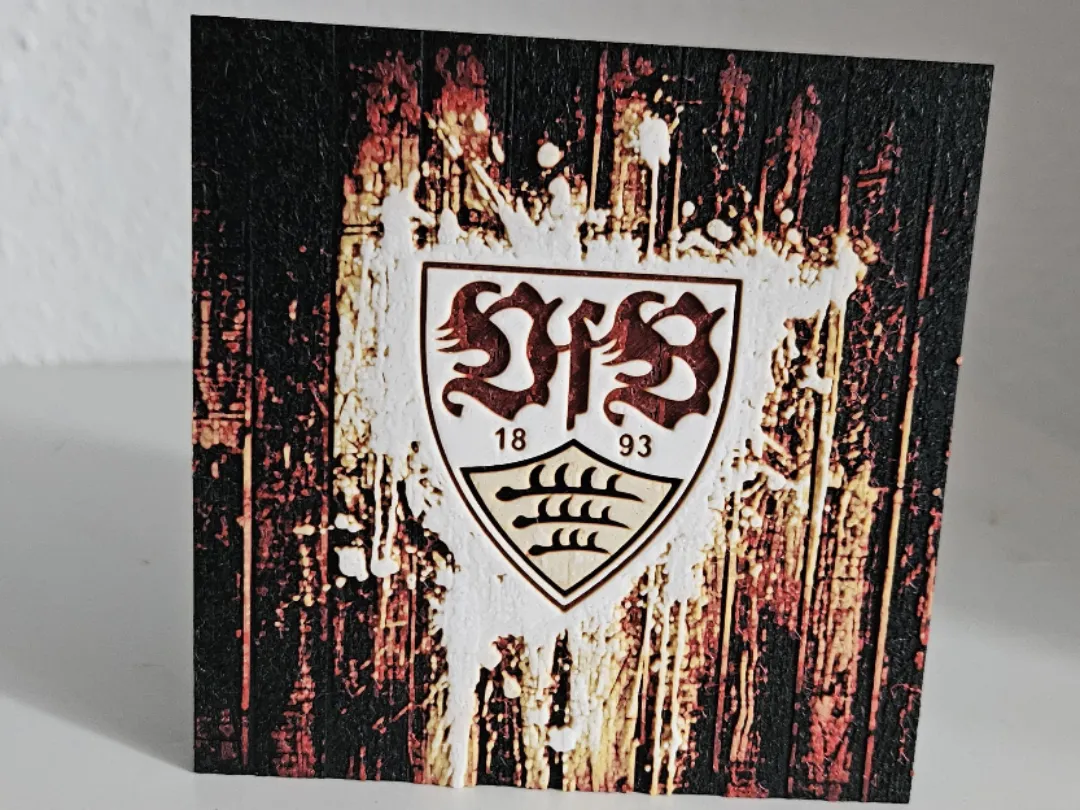 VfB Stuttgart Hueforge Bild