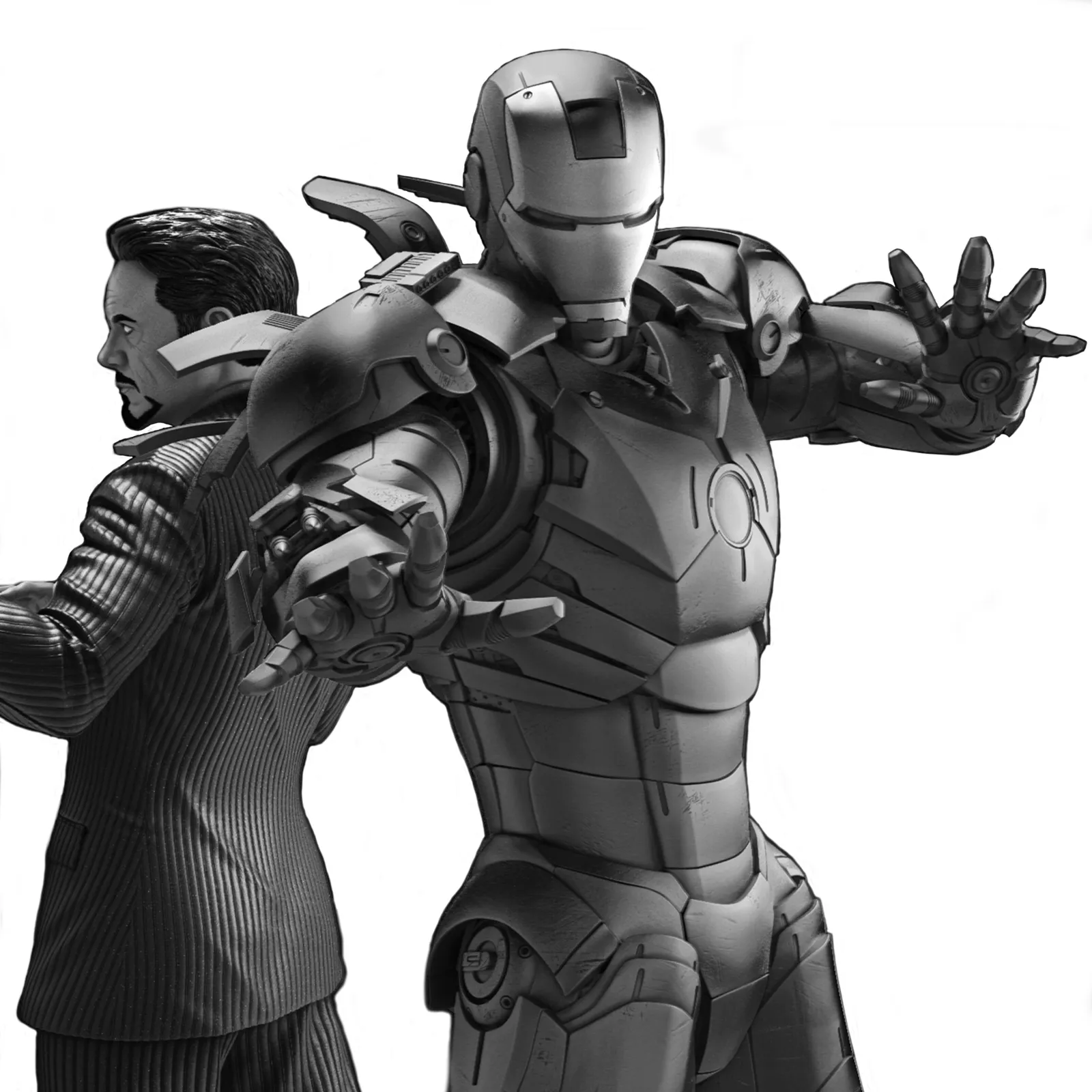 Iron-man Hueforge