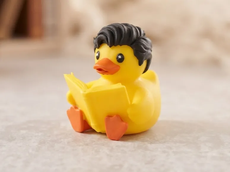 Reading Duck, Bookworm Duck, Cruise Jeep Duck