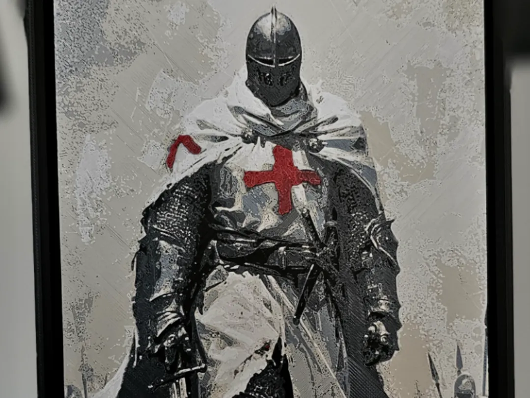 Templar Knight - HueForge