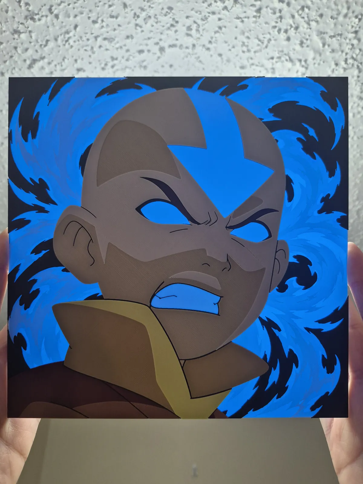 Aang in Avatar State - Hueforge