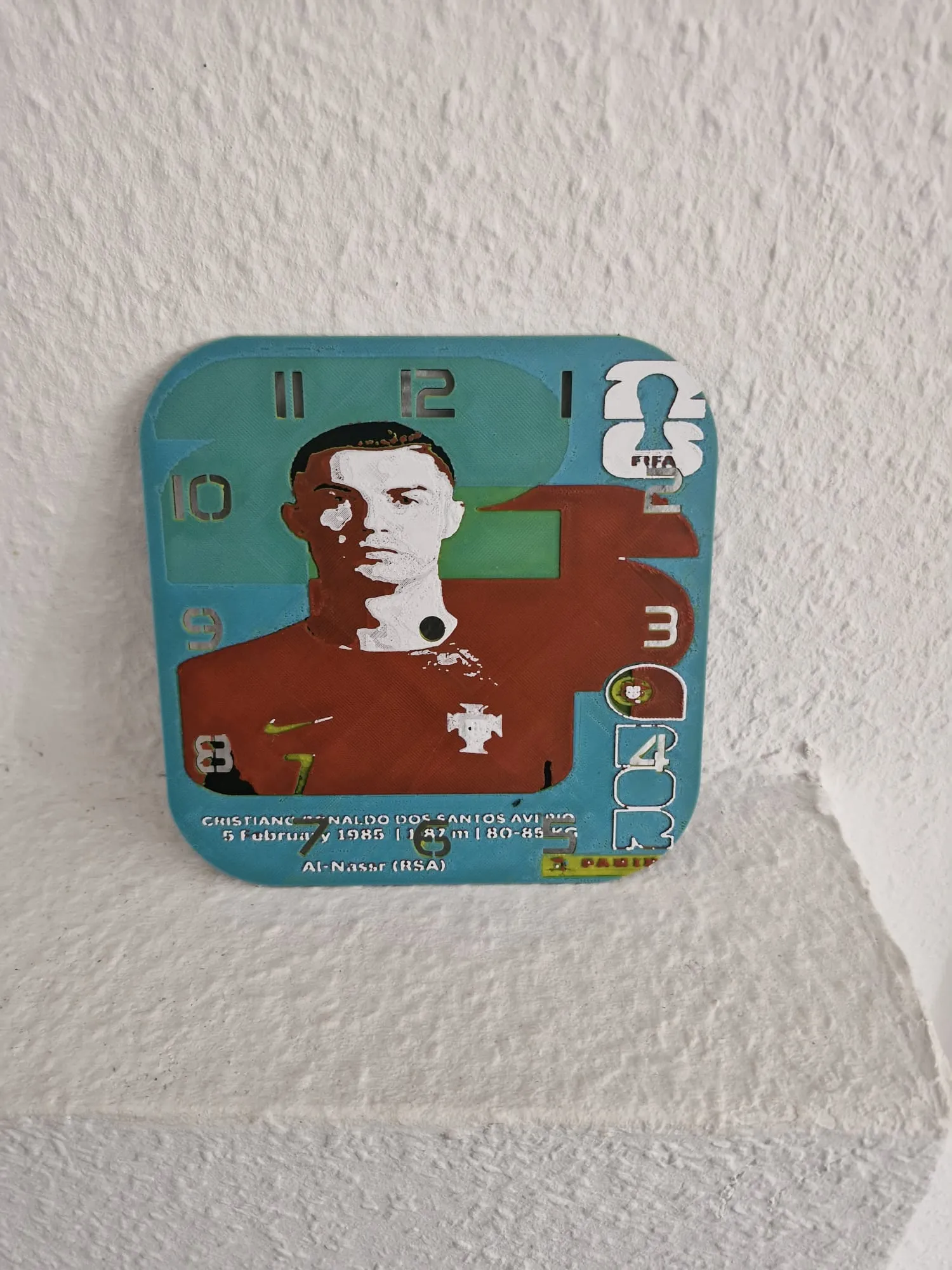 Orologio Cr7 figurina Panini