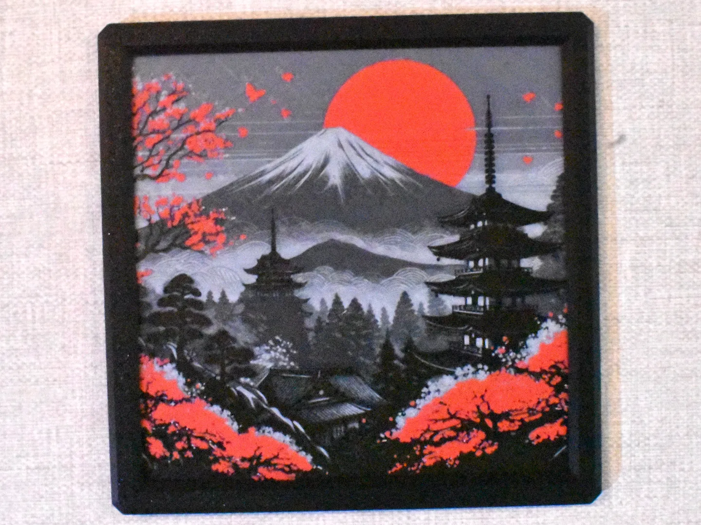 Japanese inspired Hueforge