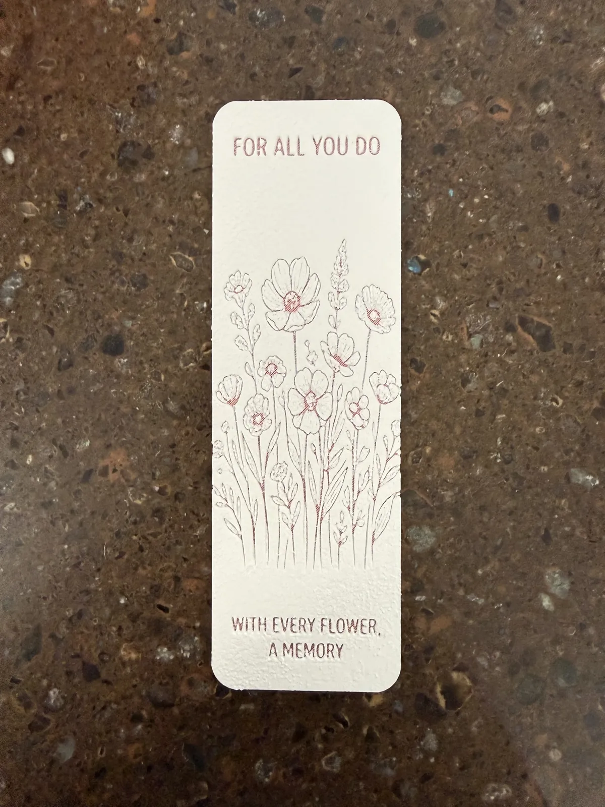 Simple Gift for Mom (Bookmarks)