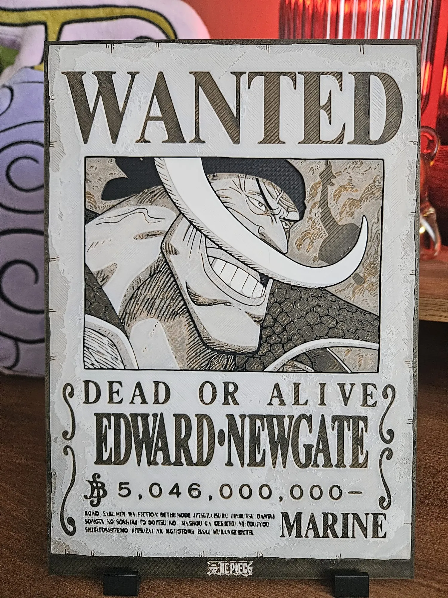 One Piece wanted poster - Edward Newgate