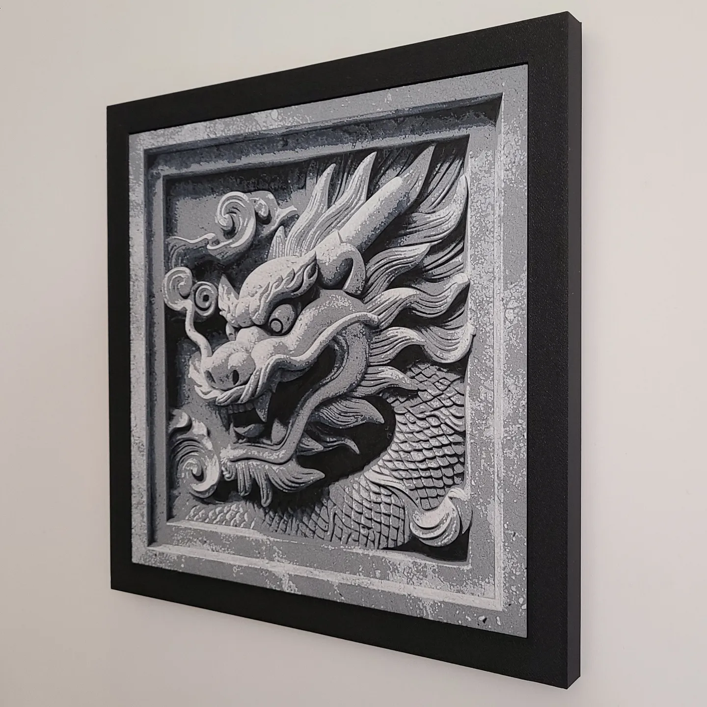 Stone Dragon - Hueforge Filament Painting