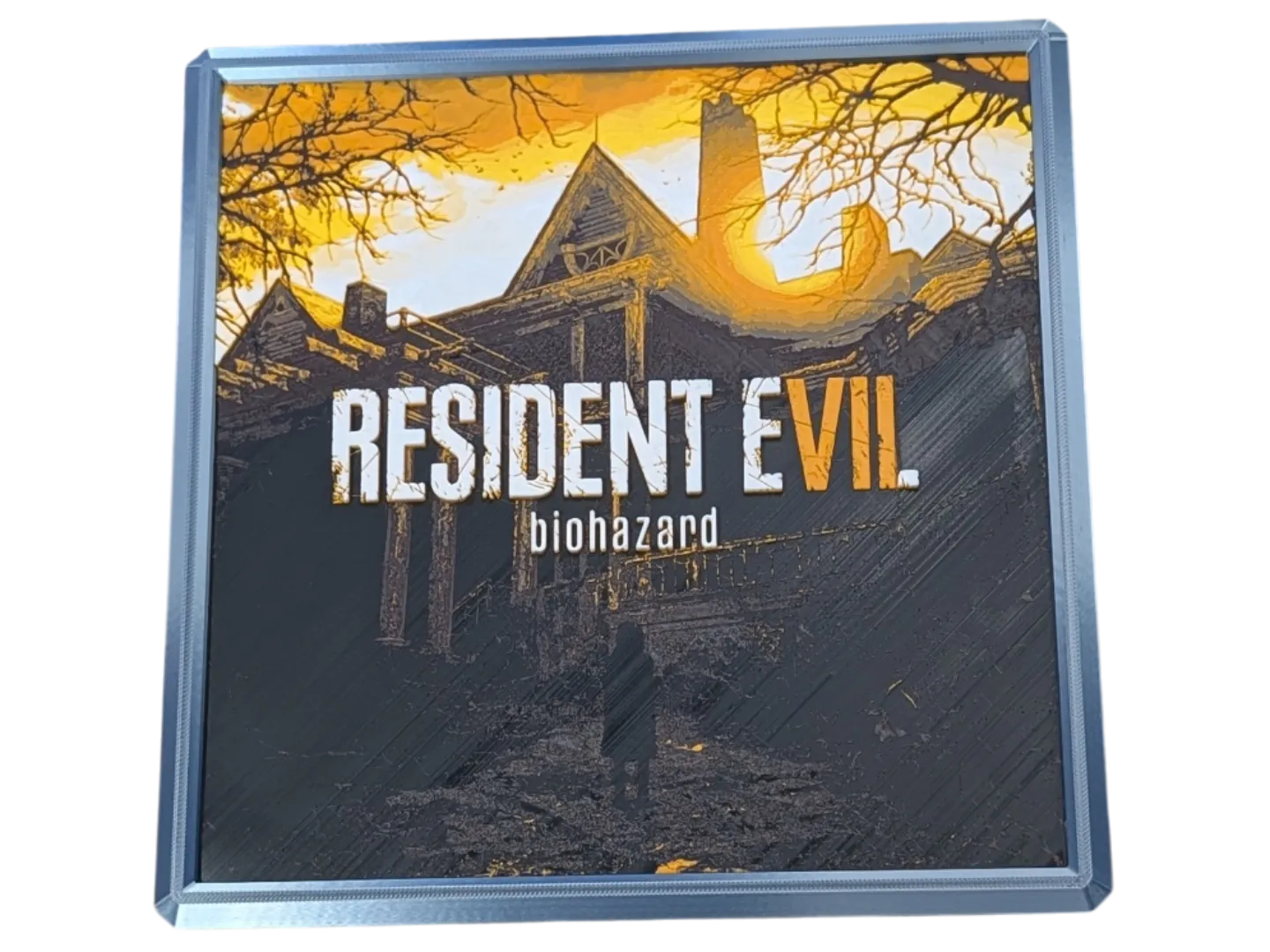 Resident Evil 7 – HueForge Wall Art with Frame
