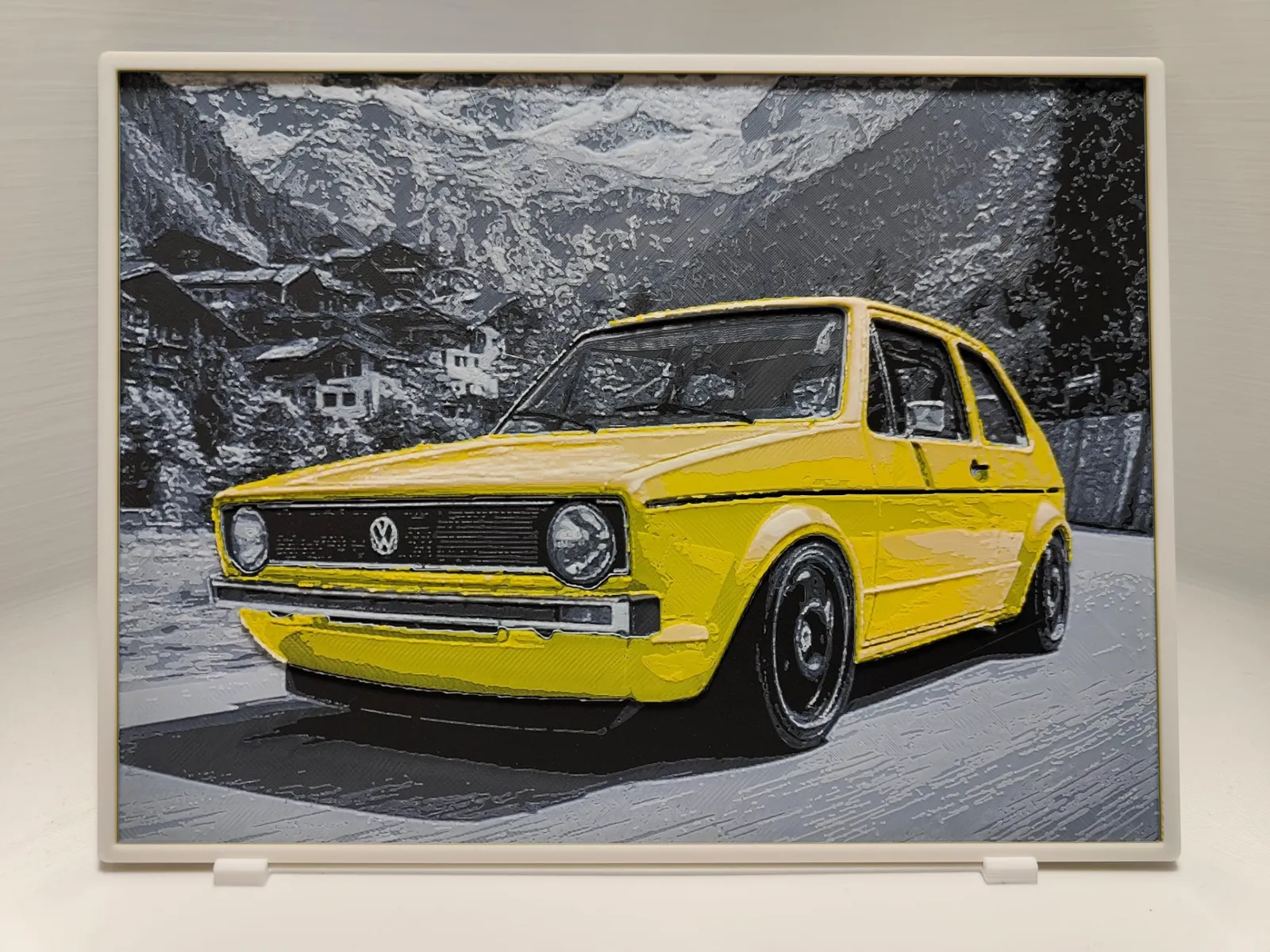 VW Golf Mk1 - Hueforge