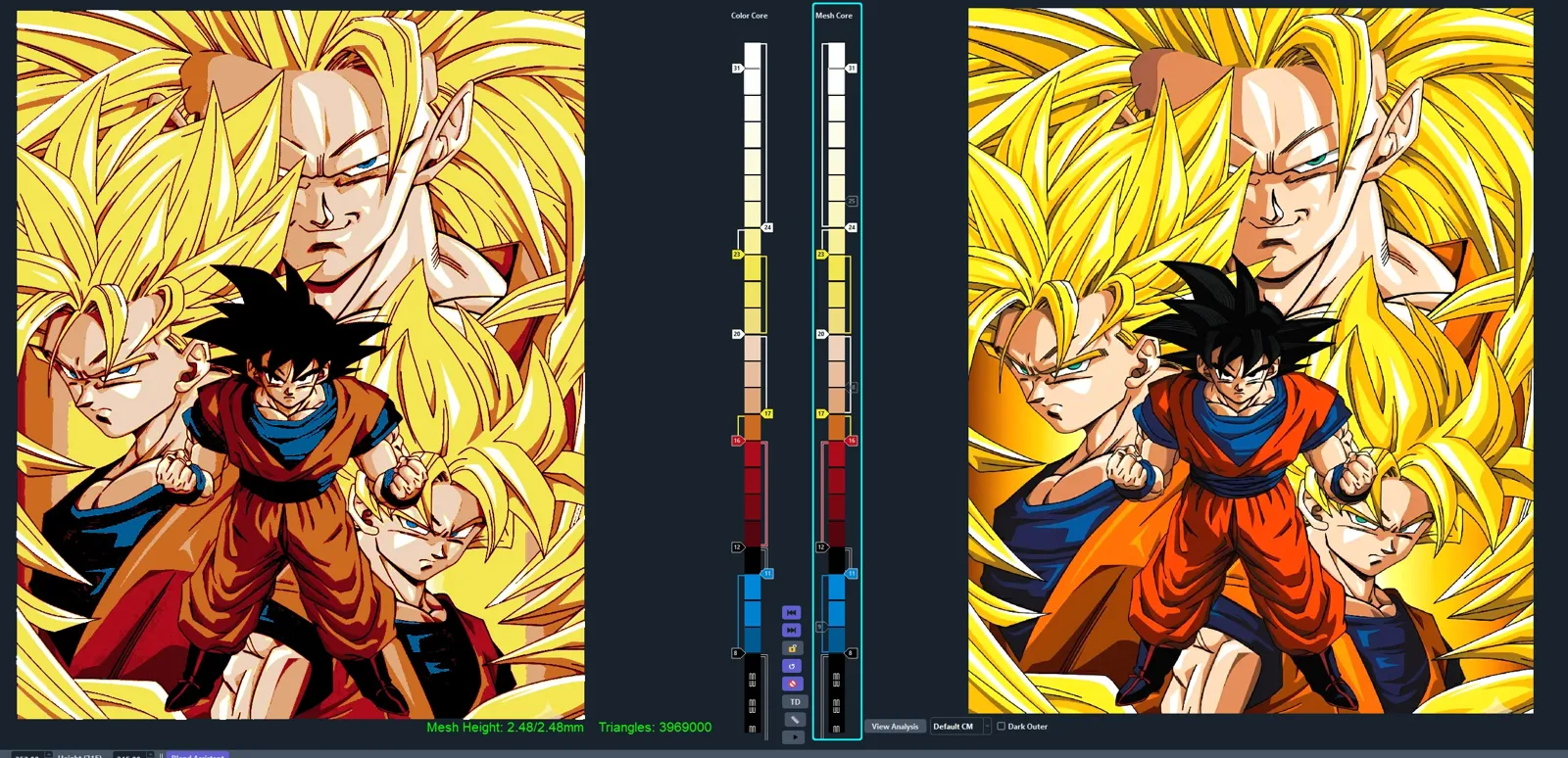 Goku Hueforge - Dragon Ball Z
