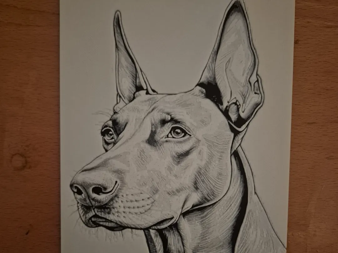 the dog 1 hueforge