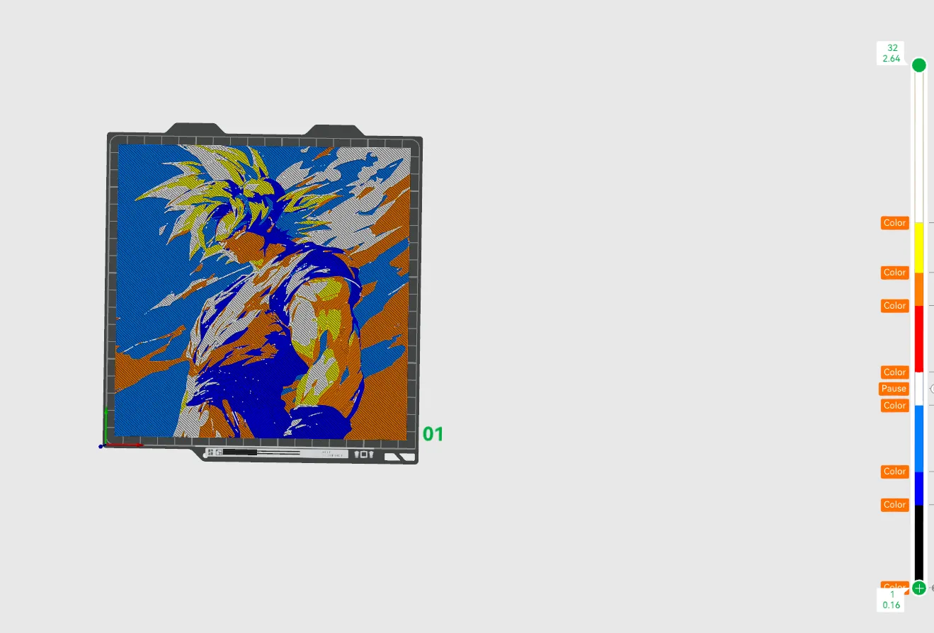 Hueforge goku