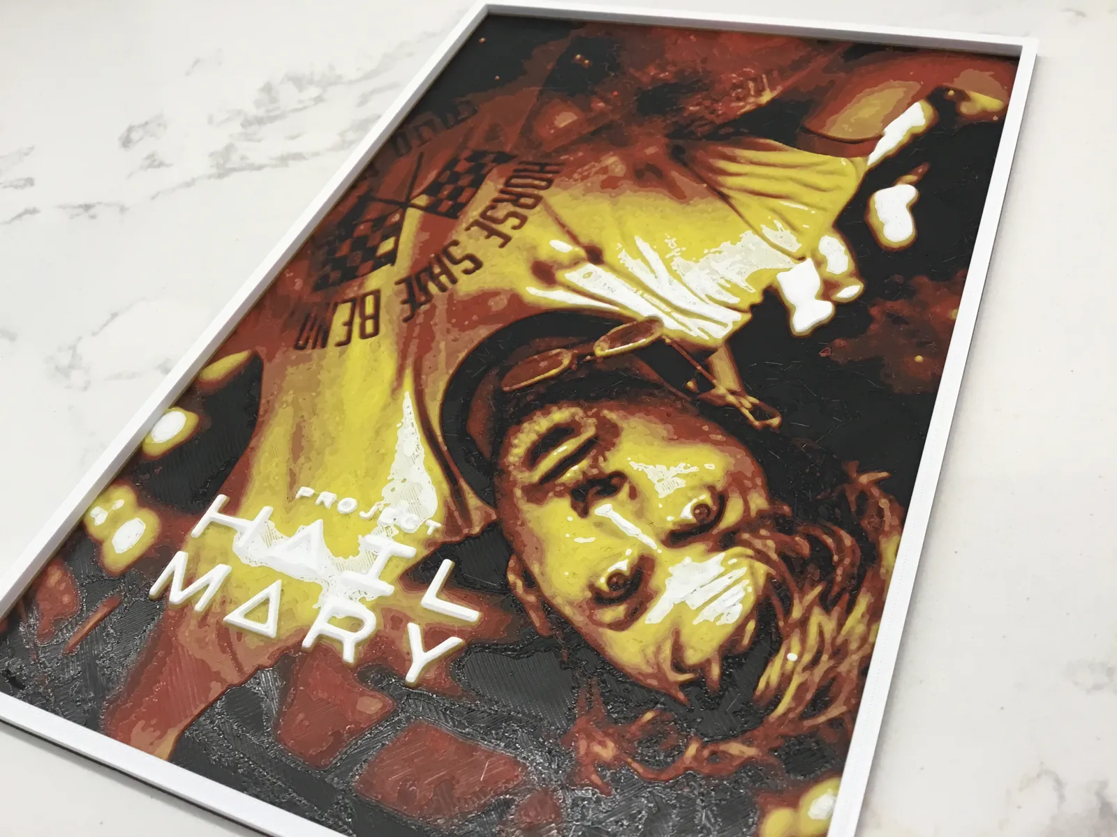 Project Hail Mary Movie Cover #3 HueForge