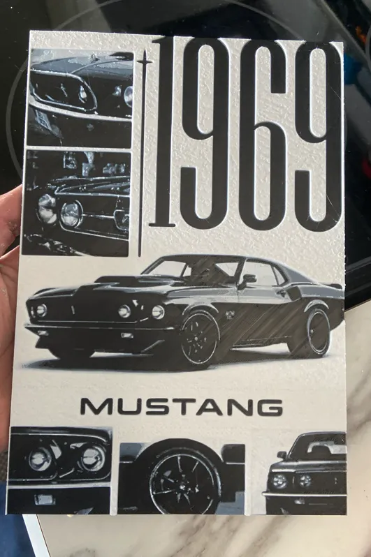 1969 Ford Mustang Hueforge