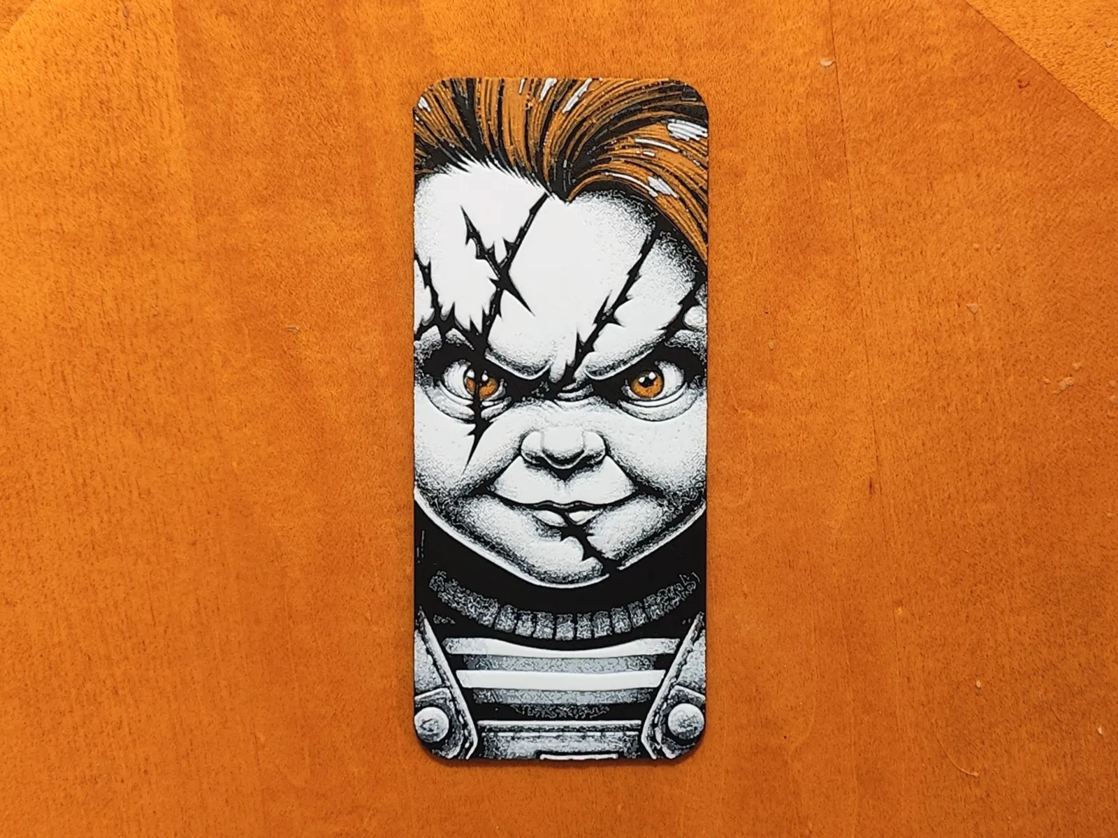 Chucky Bookmark - Hueforge