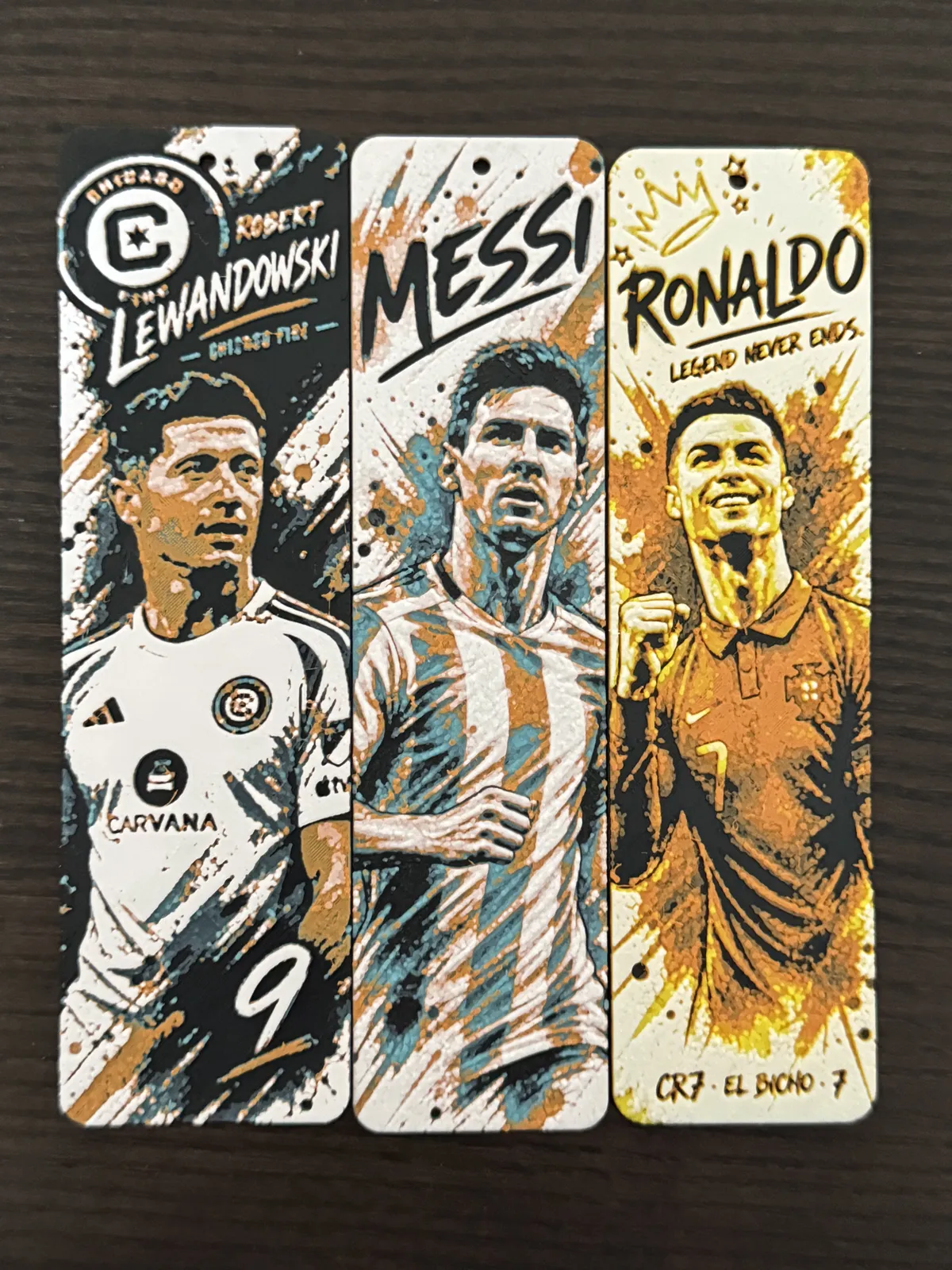 Robert Lewandowski Football Bookmark