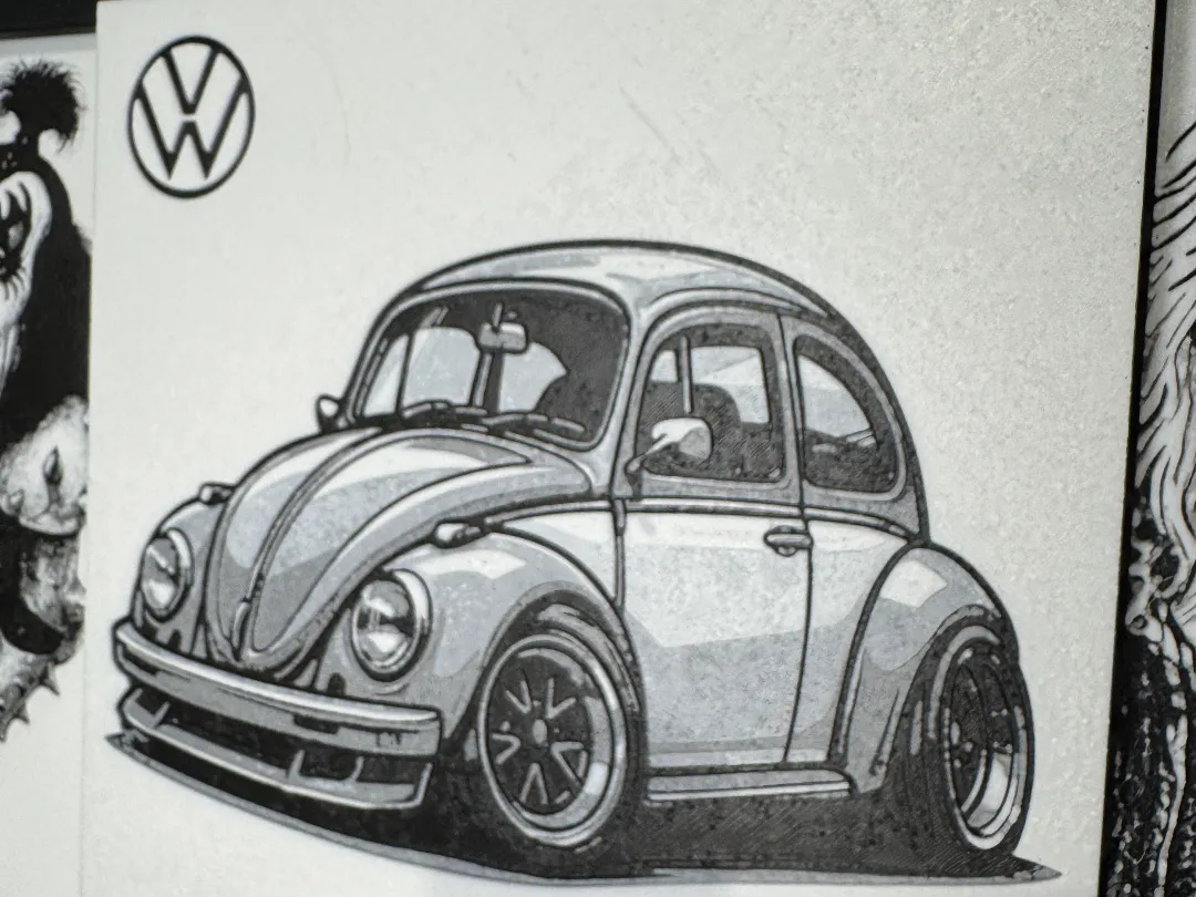 Hue Forge Karikatur VW Käfer