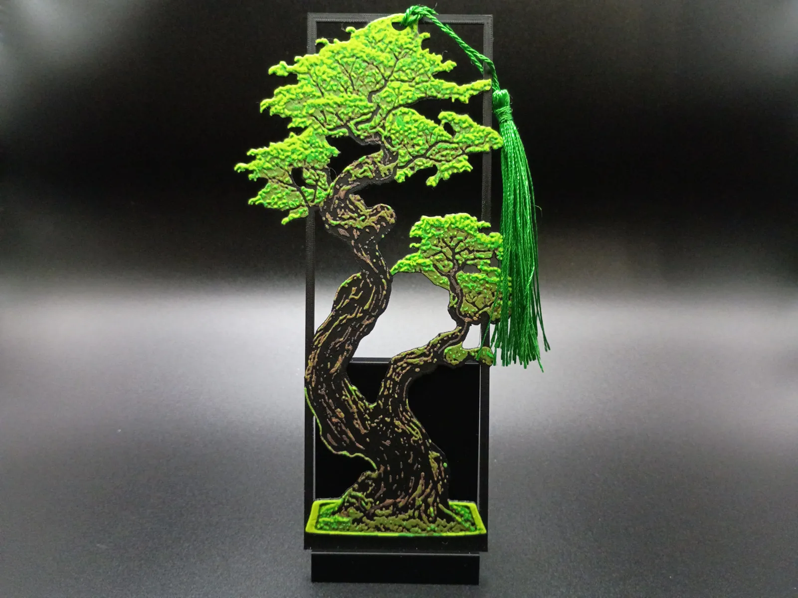 Bonsai Tree Bookmark Framed