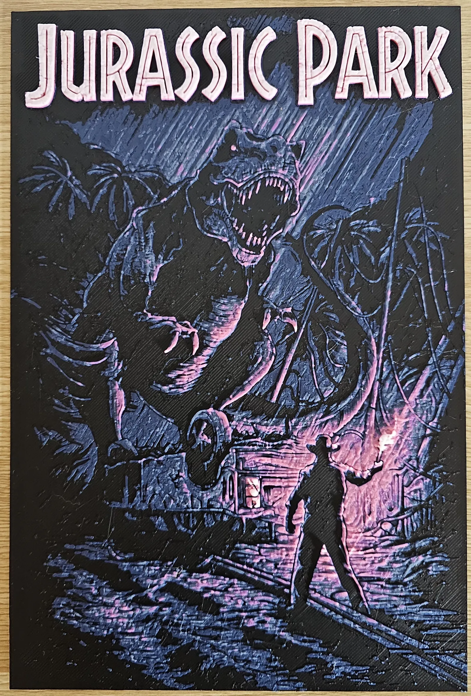 Jurassic Park Hueforge