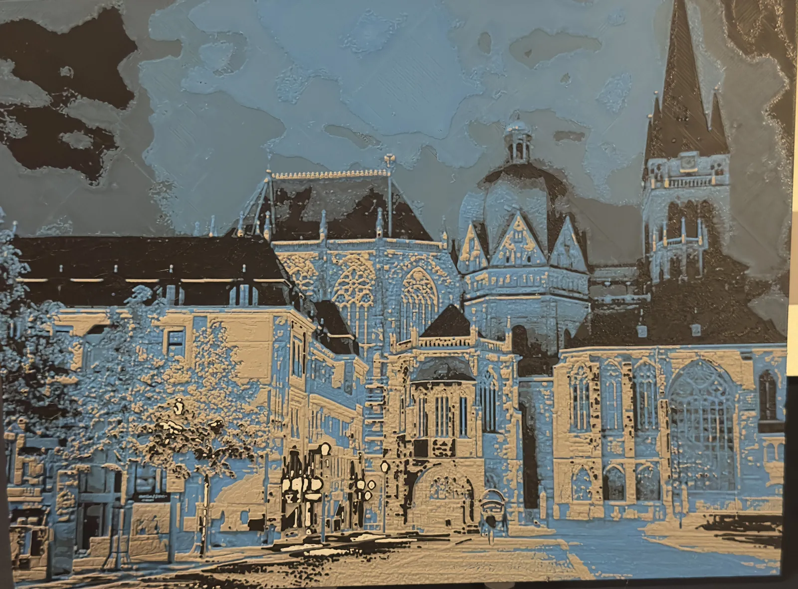 Hue Forge Aachener Dom bei Nacht 240x180