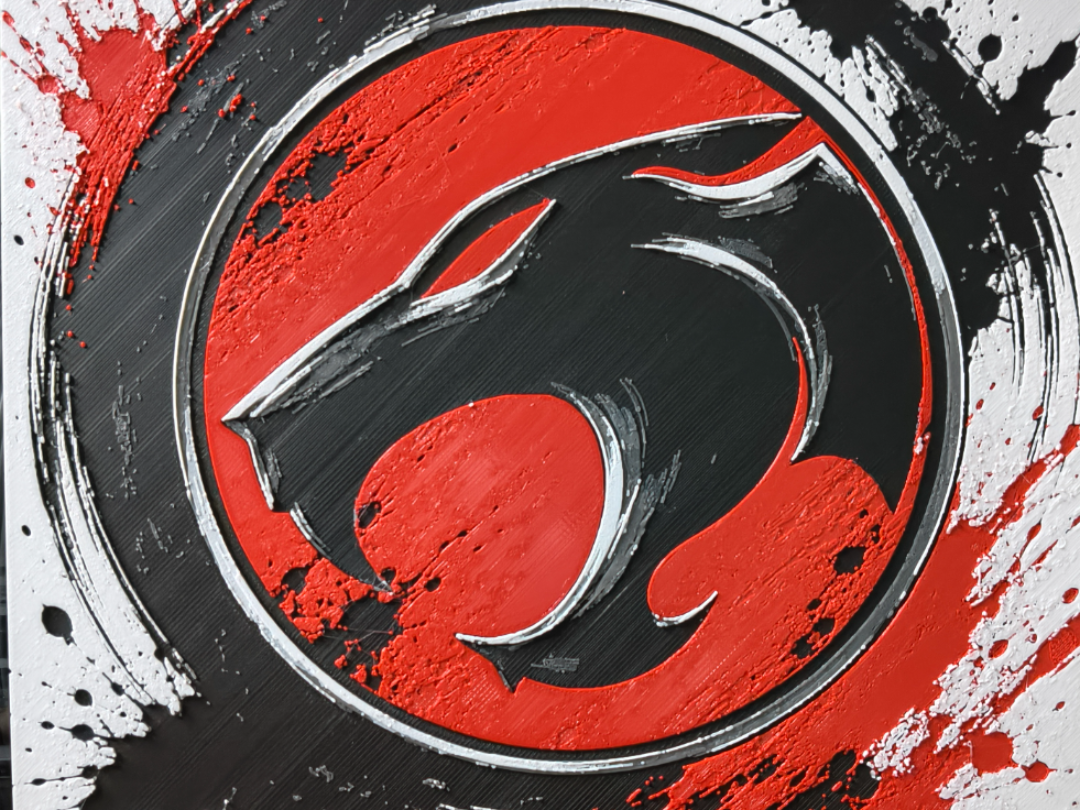ThunderCats Logo ColorPop | HueForge Wall Art