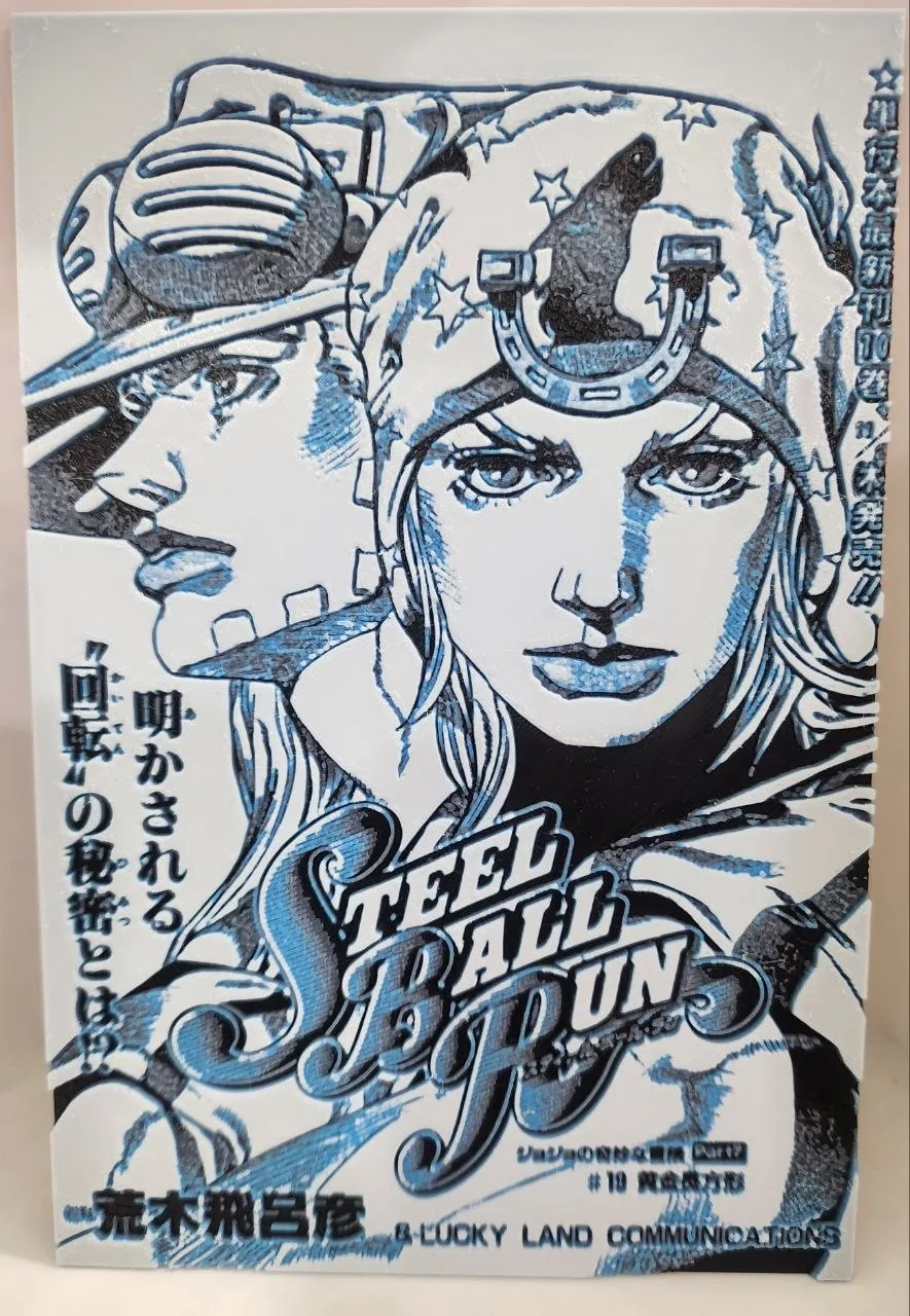 Jojo Steel Ball Run Poster Hueforge