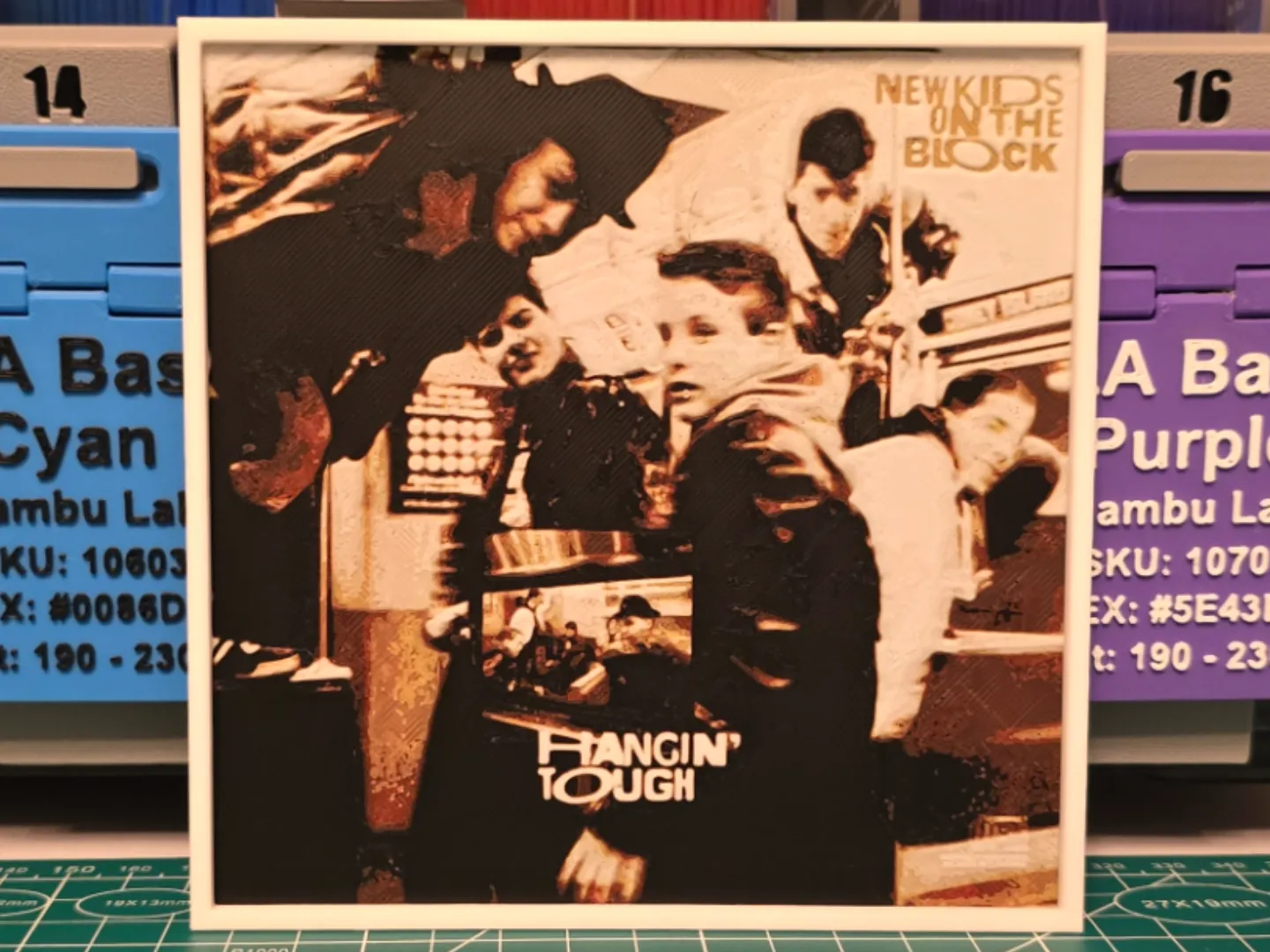New Kids On The Block "Hangin' Tough" - Hueforge