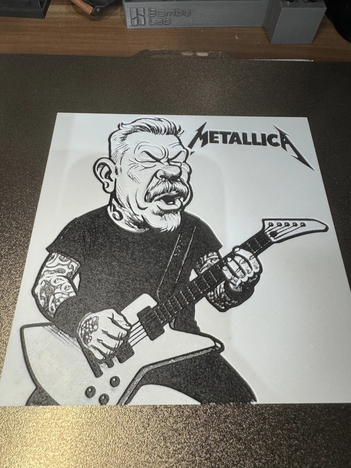 Hue Forge Karikatur James Hetfield