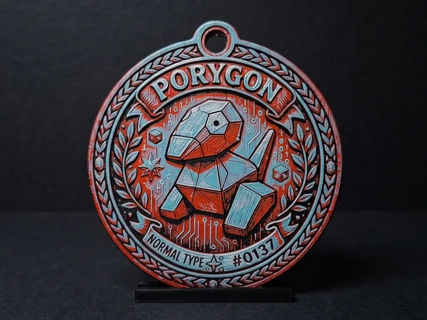 Porygon #0137 - Pokemon Ornament